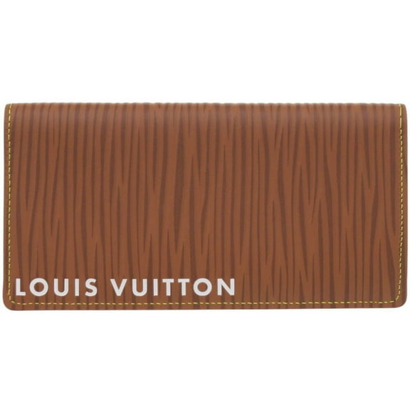 Pre-Owned Unused Louis Vuitton Portefeuille Brazza NM Epi Leather Long Wallet M82631...