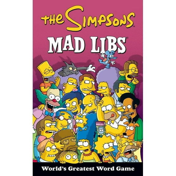 The Simpsons Mad Libs, (Paperback)