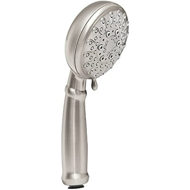 Moen 23046SRN Banbury 5Spray Hand Shower with Hose and Bracket, 4Inch