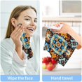 thumbnail image 7 of Traditional Mexican Pattern Washcloths, Soft and Absorbent Cotton Towel, 6 Pack 12 X 12 Inches Premium Quick Dry Face Towel Wash cloth, 7 of 7