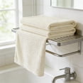 thumbnail image 6 of Luoshdecor Large Bath Towel,Soft Plush Bathroom Towel,Quick Dry & Breathable Towel for Bathroom Gym Hotel,55 x 27 Inches,White, 6 of 6