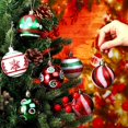 thumbnail image 5 of 24/6 piezas de bolas navideñas galvanizadas, adornos colgantes para árbol de Navidad, adornos de bolas navideñas para fiestas de Año Nuevo, decoración del hogar, 5 of 5