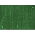 thumbnail image 1 of Ahgly Company Indoor Rectangle Abstract Emerald Green Contemporary Area Rugs, 4' x 6', 1 of 4