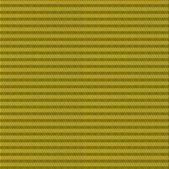 Ahgly Company Indoor Square Patterned Dark Yellow Green Area Rugs, 4' Square