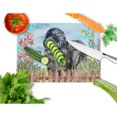 thumbnail image 2 of Caroline's Treasures Newfoundland Spring Glass Cutting Board Large, 2 of 2
