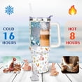 thumbnail image 6 of Easter 40 oz Tumbler with Handle and Straw Lid Gifts for Women Rabbit Lovers Stainless Steel Easter Travel Coffee Mug for Man Woman Easter Bunny Easter Egg, 6 of 6