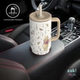 thumbnail image 5 of Zak Designs 30oz Winnie the Pooh Double Wall Stainless Steel Vaccuum Insulated Sutton Straw Tumbler, 5 of 10
