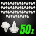 thumbnail image 2 of Mean Mug Auto 21323-3129A 50x Door Panel Retainer Clips Fasteners - Replaces OEM #: 51411973500 - Compatible with BMW 3, 5, 7, X and Z Series Fits select: 1990-2021 FORD F150, 2 of 7