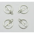 thumbnail image 4 of U8MO 30/50pc Jewelry Making DIY Ballerina Alloy Charm Pendants 19x16mm-10pcs, 4 of 4