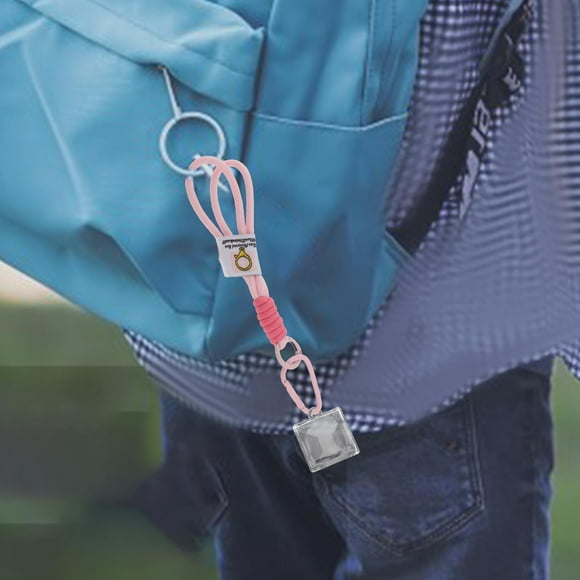 BELOVING Pixel Filter Keychain Fashion Portable Creative for Backpack Car Key Handbag