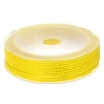 thumbnail image 1 of Unique Bargains Twisted Nylon Twine Thread Beading Cord 2mm 13M/43 Feet Extra Strong Braided Nylon String, Yellow, 1 of 6