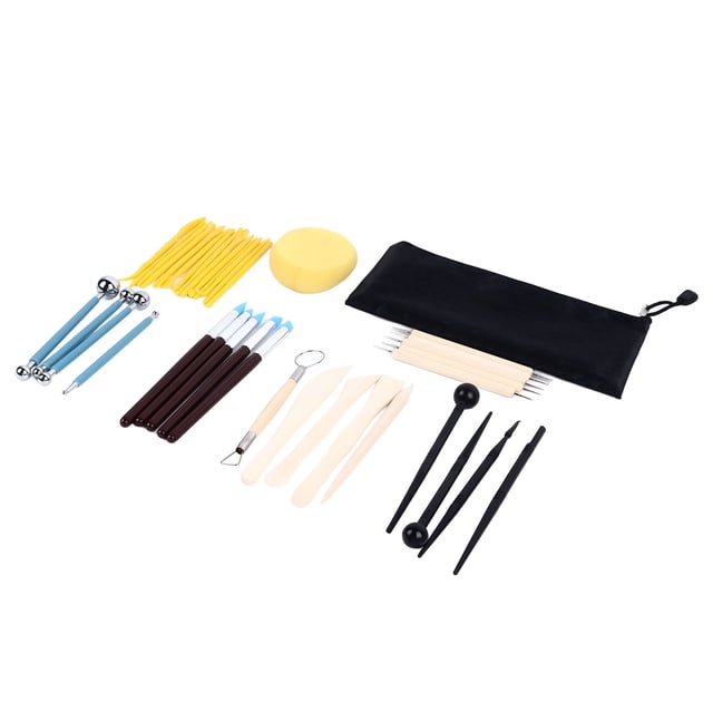 Herramientas Para Esculpir Arcilla De Cerámica, Kit De Herramientas De Arcilla Polimérica, Ergonómico, Lápiz óptico Profesional, 38 Piezas Para Dibujar Y Puntear
