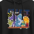 thumbnail image 3 of Monsters Inc. - Monster Inc Facilities Team Group - Juniors Cropped Pullover Hoodie, 3 of 5