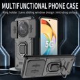 thumbnail image 3 of Armor Case For Honor Magic 6 Lite X9b Magic 5 Lite X9a Protective Cover Ring Magnetic Holder Coque Fundas Capa black Honor Magic 6 Lite, 3 of 6