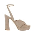 thumbnail image 3 of Sam Edelman Womens Kristen Suede Ankle Strap Platform Sandals, 3 of 3