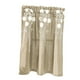 thumbnail image 3 of Cortina de ventana floral semitransparente para cocina Caqui claro - 137x61cm, 3 of 9