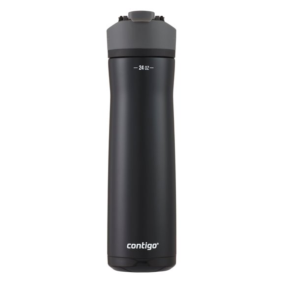 Contigo Cortland Chill 2.0 Stainless Steel Water Bottle with AUTOSEAL Lid, Licorice