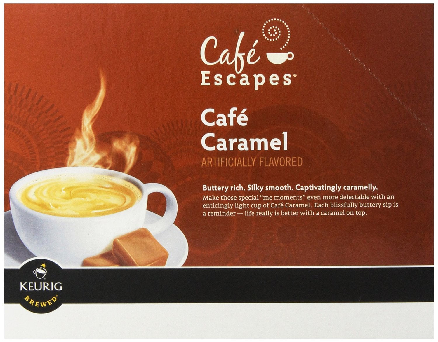 Cafe Escapes Caramel Medium Roast Keurig Coffee Uganda Ubuy