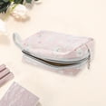 thumbnail image 3 of Unique Bargains 1 Pc Women Portable Rabbit Sequin Makeup Bag for Travel Vacation Wedding PU Pink, 3 of 3