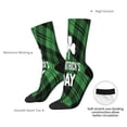 thumbnail image 4 of Rateoe St Patrick's day for Women Casual Calf Socks - Cute Crew Socks - Thin Soft Above Ankle Socks Size 5-11, 4 of 6