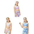 thumbnail image 3 of 3 Pack Girls Athletic Tank Tops Sleeveless Running Active Yoga Dance Sports Shirts 5-12Y, 3 of 10