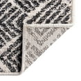 thumbnail image 7 of Unique Loom Eco Trellis Collection Area Rug - Osage (2' x 6' Runner Charcoal Ivory), 7 of 7