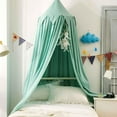 thumbnail image 6 of Hanging Play Tent Children Reading Canopies, Round Dome Princess Castle Dreamy Bedding for Girls Room House Décor, 65*250*400cm - green, 6 of 6