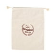 thumbnail image 2 of Yirtree Linen Bread Bags, Natural Unbleached Bread Bags, Reusable Drawstring Bag for Loaf, Baguette and Homemade Artisan Bread Storage, Linen Bag for Food Storage, 2 of 8