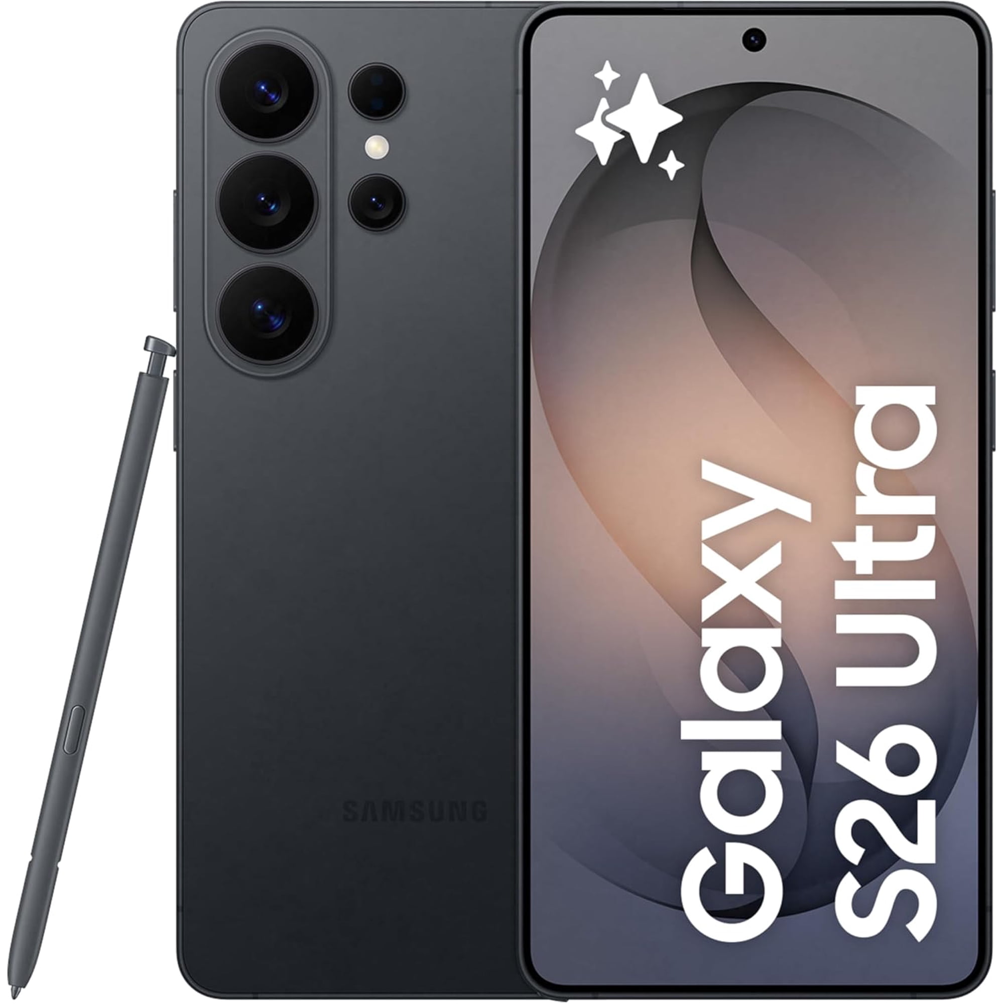 Samsung Galaxy S26 Ultra (256GB,12GB RAM) - Brand New - GSM Unlocked - Android AI Smartphone | 6.9” Dynamic AMOLED 120Hz Privacy Display | 200 MP Camera| Dual SIM | International Version