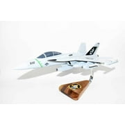 VAQ-209 Star Warriors 2019 EA-18G Growler Model, Navy, 1/40th (18") Scale, Mahogany