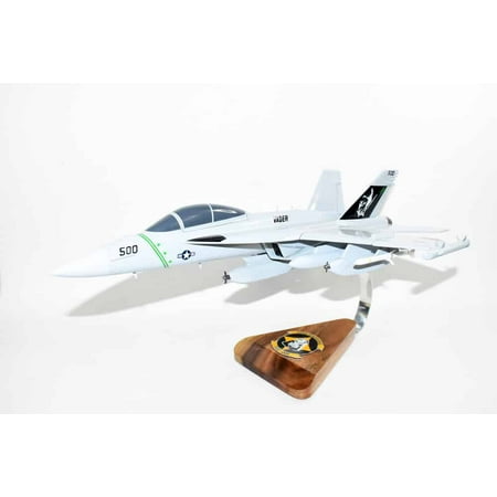 VAQ-209 Star Warriors 2019 EA-18G Growler Model, Navy, 1/40th (18") Scale, Mahogany