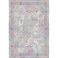 thumbnail image 1 of Dynamic Rugs VY697983925 5 Pi 3 Po x 7 Pi 7 Po Vallée 7983 Rectangle Tapis Traditionnel - 925 Gris&44; Rose & Bleu, 1 of 1