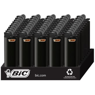 Lot De 4 Briquets Multifonctions BIC Megalighter – Grande Allumette Sûre Avec Baguette 6 Cm, Idéal Barbecue, Cheminée, Bougies