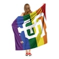 thumbnail image 4 of The Northwest Group  San Francisco Giants 50" x 60" Pride Silk Touch Throw Blanket, 4 of 4