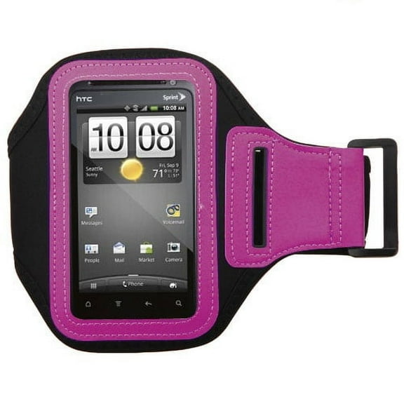 Pink Exercise Running Fitness Armband For LG Lancet Leon Risio Tribute Transpyre Volt Sunrise Lucky Phone