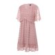 thumbnail image 3 of SAYOO , vestido de chifón de verano para mujer, vestido informal de media manga con cuello en V y estampado de puntos de Color sólido para fiesta SAYOO  Moda, 3 of 9