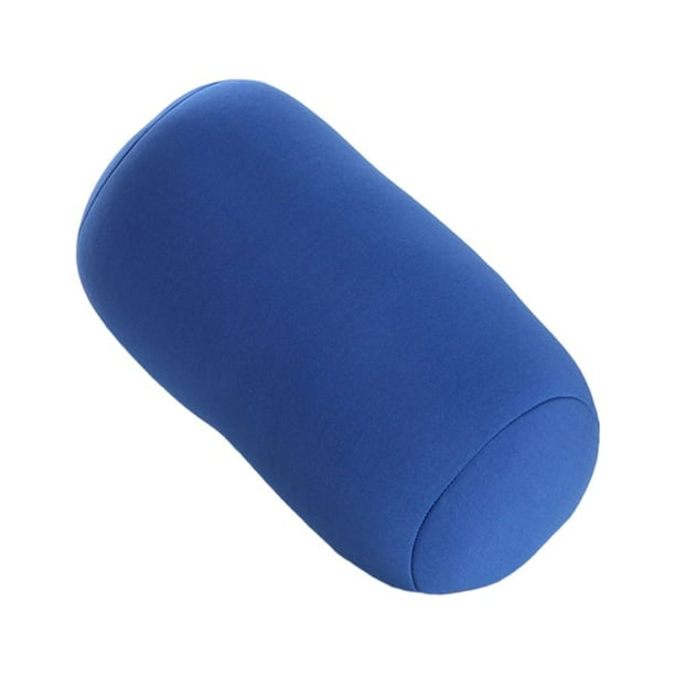 Billuyoard Cojín hipoalergénico del rollo del poliéster y seguro para la piel sensible y cómoda Conjuntos de muebles de dormitorio azul 30X16