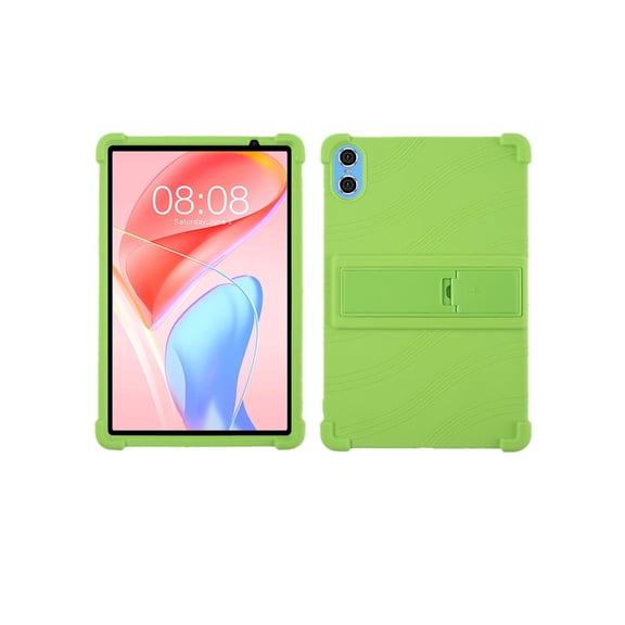 Silicone Case for FITIFUN 10 inch, Soft Flexible Shockproof Protective Tablet Cover, Anti-Scratch & Lightweight Slim Design-Green