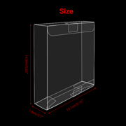 ASTONEY 10 Count Clear Box Protectors Case for PlayStation