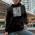 thumbnail image 2 of Mother and Daughter, Best Friend Forever, Mother's Day, Black Hooded Sweatshirt or Hoodie, Small, 2 of 5