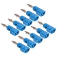 thumbnail image 3 of Plugs 10pcs 4mm Stackable Banana Plug Connectors Solderless Banana Plugs for Security Accessories, 3 of 7