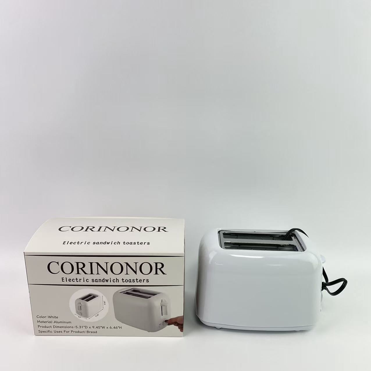 CORINONOR Electric sandwich toasters,Portable Household Toaster Home Sandwich Breakfast Machine Automatic Breakfast Toaster Driver Creative Gift
