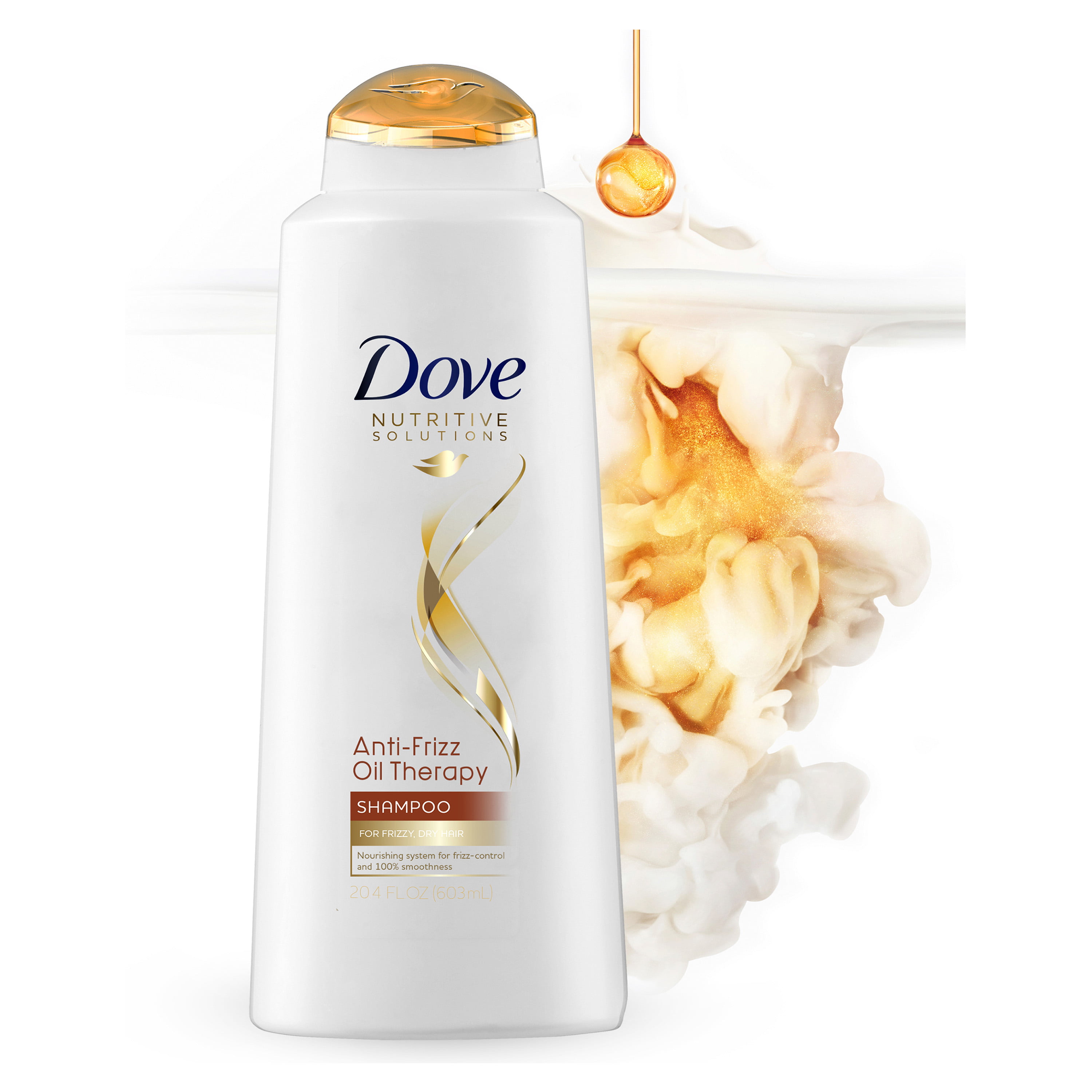 Dove Nutritive Solutions Shampoo Anti Frizz Oil Therapy 4 Oz Walmart Com Walmart Com