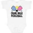thumbnail image 3 of Inktastic Crawl Walk Pickleball Boys or Girls Baby Bodysuit, 3 of 5