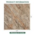 thumbnail image 2 of 30-Pack Peel and Stick Vinyl Floor Tiles, 12"x12" Self-Adhesive Waterproof Peel and Stick Flooring Planks DIY for Bathroom, Kitchen, Living Room, Cover 30 Sq. Ft Marble Pattern, 2 of 7