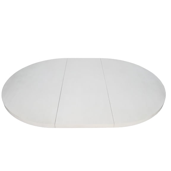 BingLTD - 48" x 48" to 66" Extension Round Table Top Only NO Base - Chalk (TT4866-RW-CHALK)…