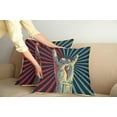 thumbnail image 3 of Ambesonne Colorful Throw Pillow Cover 2 Pack, Rock 'n' Roll Hand Sign, 18", Multicolor, 3 of 6
