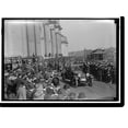thumbnail image 2 of Historic Framed Print, BRITISH COMMISSION TO U.S. ARRIVAL AT UNION STATION; GENERAL VIEWS - 5, 17-7/8" x 21-7/8", 2 of 9