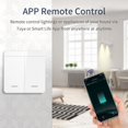 thumbnail image 4 of Wifi Smart Switch for Led Lighting Tuya Smart Life RF 433MHz Remote Voice Control Alexa Google Alice 1/2/3 Gang Wireless Switch, 4 of 5