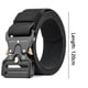 thumbnail image 4 of Cinturón táctico Molle Rigger para hombre, cinturón de nailon con correa militar ajustable, hebilla de metal de liberación rápida, cinturón resistente, 4 of 5